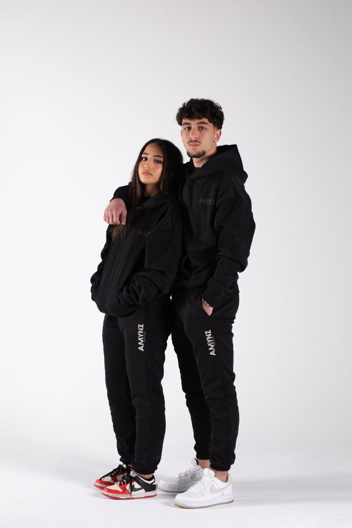 Black out Box fit Hoodie