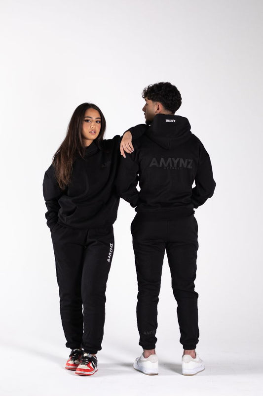 Black out Box fit Hoodie