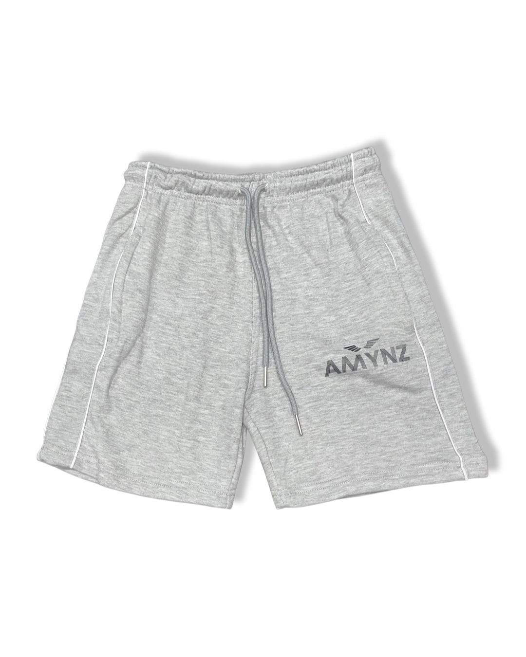 Lined AMYNZ Shorts - Grey