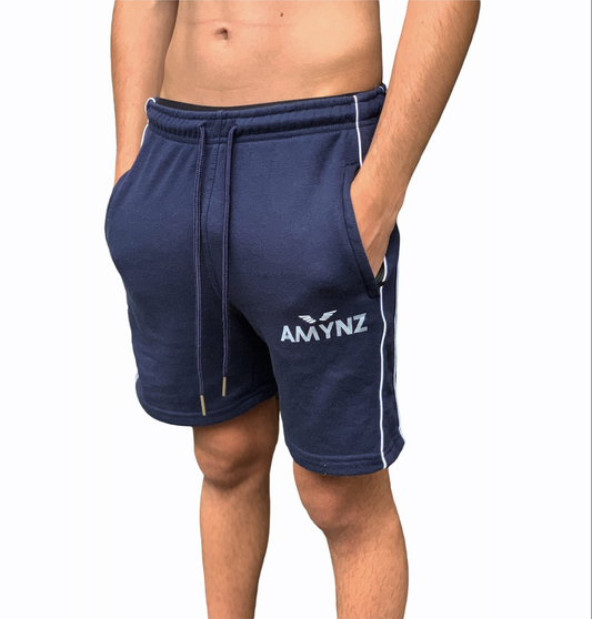 Lined AMYNZ Shorts - Navy