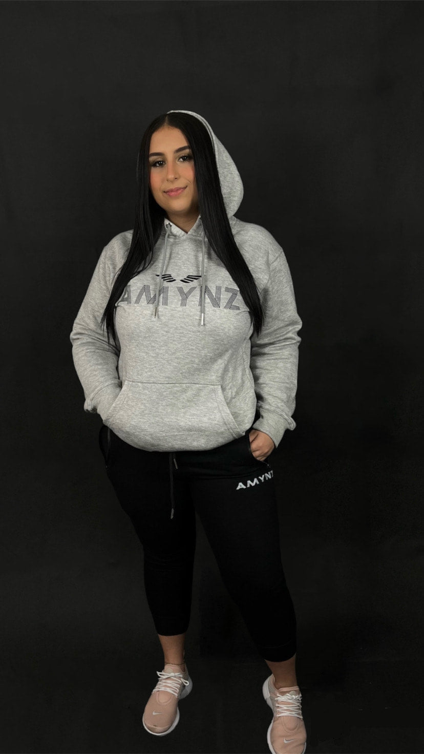 AMYNZ original Grey hoodie