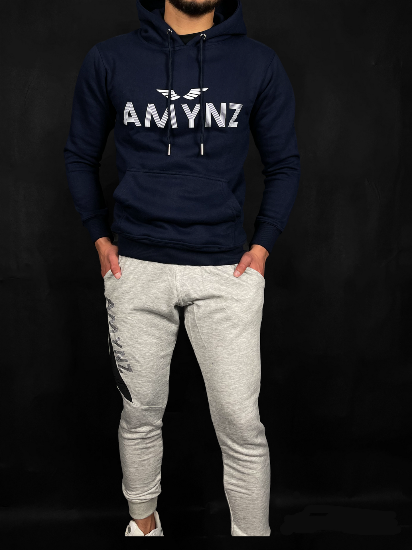 AMYNZ Original Navy Hoodie