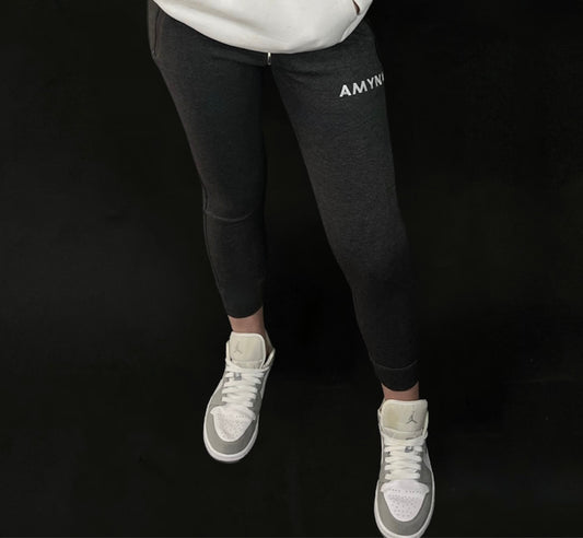 WOMENS TAPERED JOGGERS - Charcoal Grey